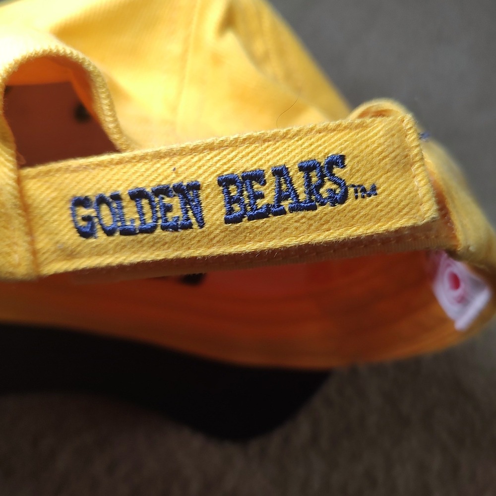 UC Berkeley Golden Bears‎ Hat Yellow Oski Mascot Adjustable Strapback Cal Cap